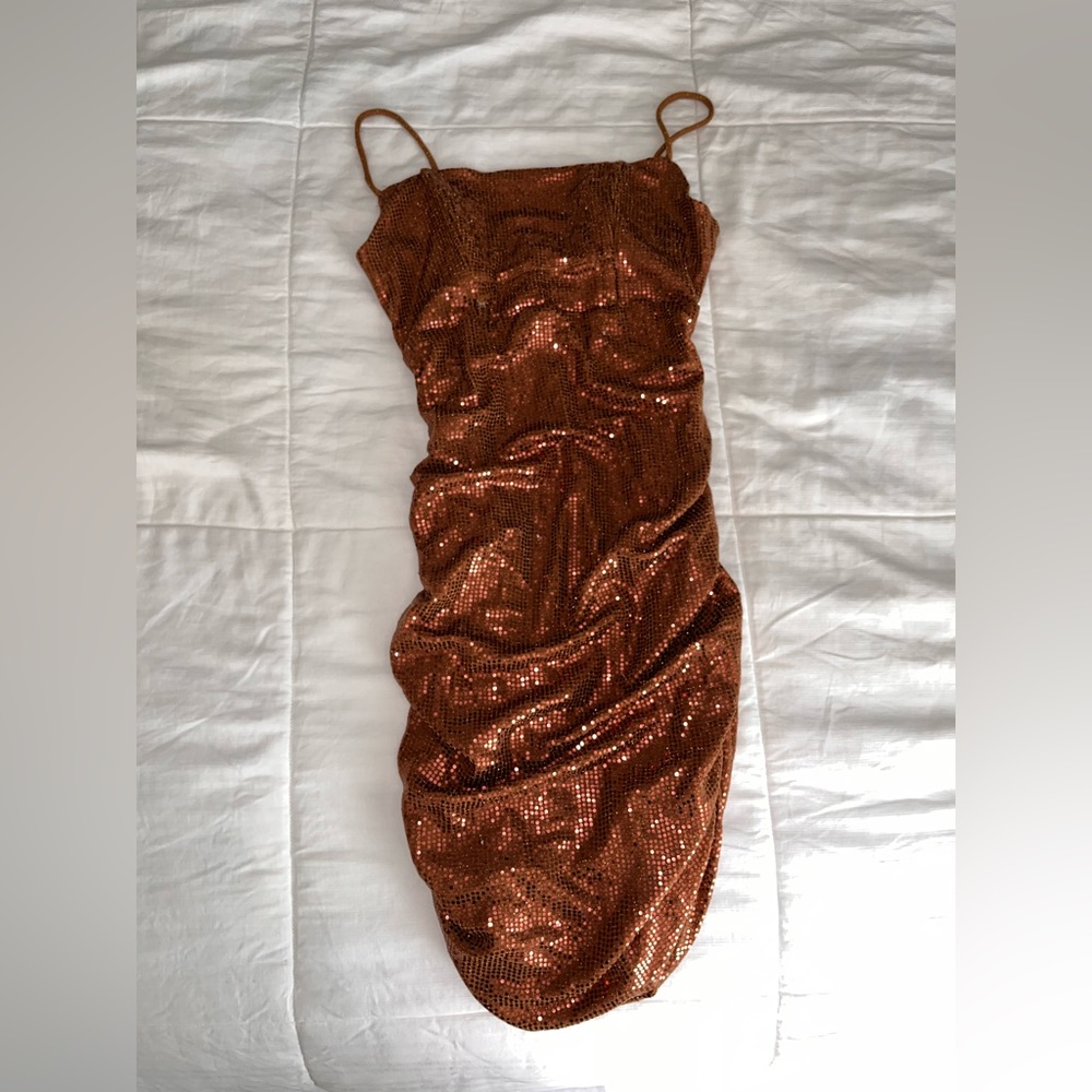 Copper tight dress size S